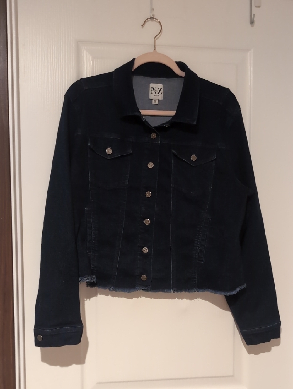 Nic + Zoe Stretch Denim Jacket, XXL